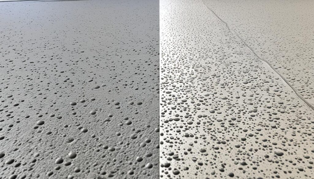betonvloer impregneren verschil