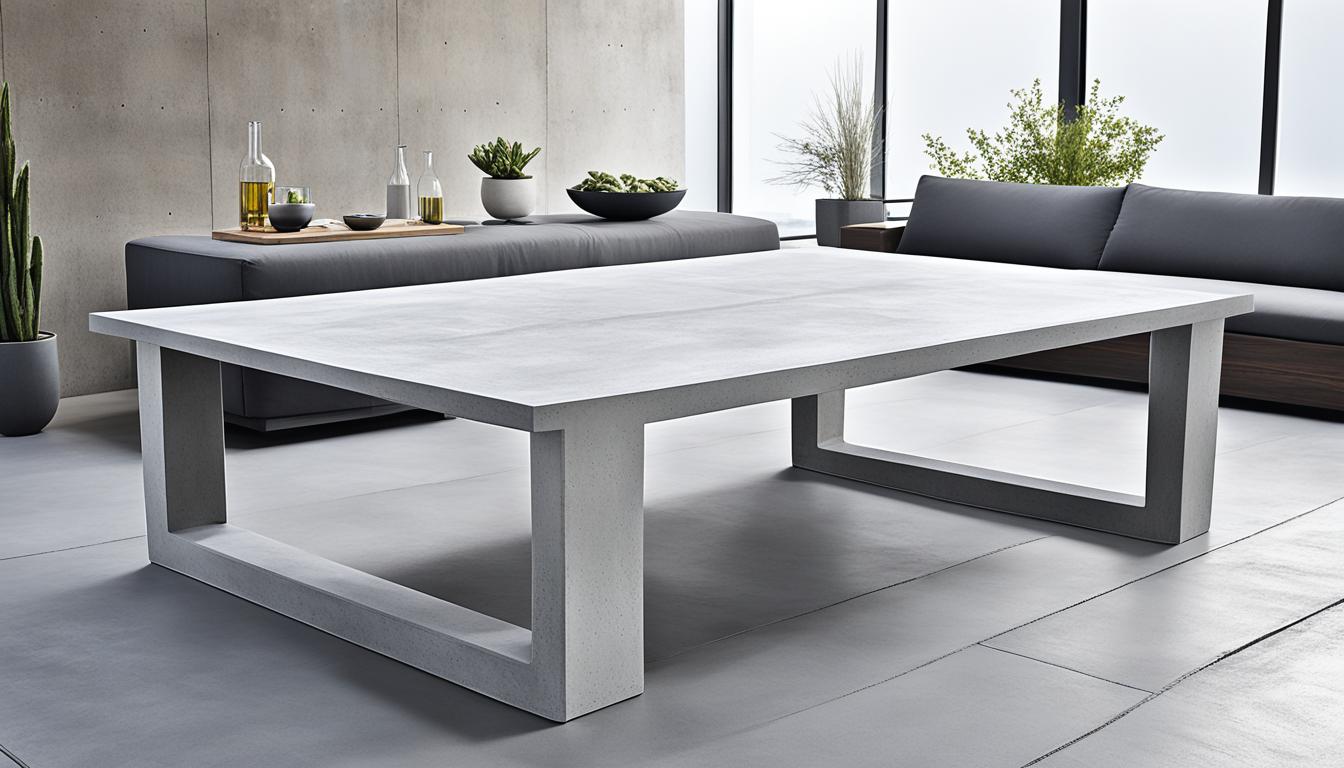 beton cire tafel